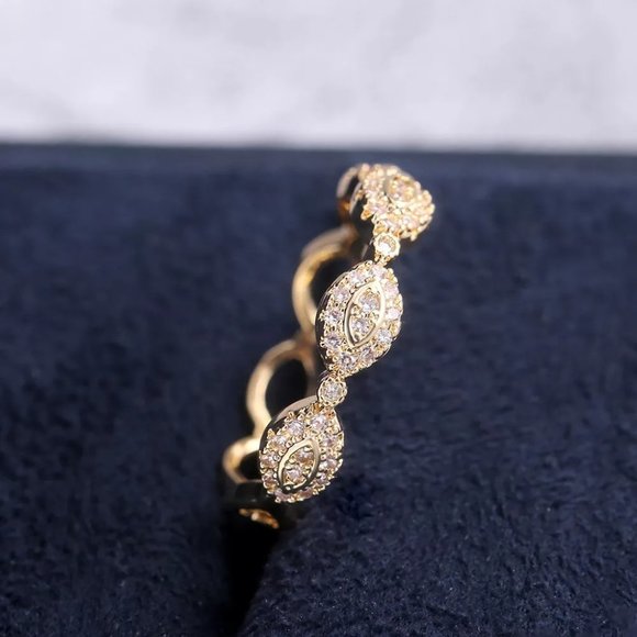 Best Design Wedding Ring Engagement Band for Women, FB16FA1091 - Picture 2 of 9
